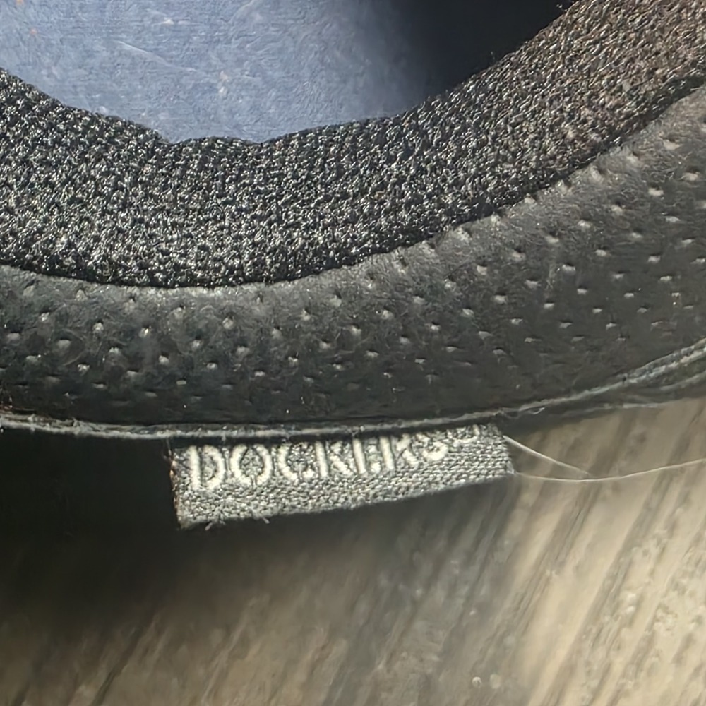 Dockers Men's Comfort Walking Work Shoes Black Lace Up Sneakers Size 9W 9 Wide - Picture 8 of 10
